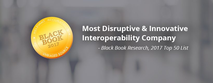 Black Book 2017 Most Disruptive Company Award