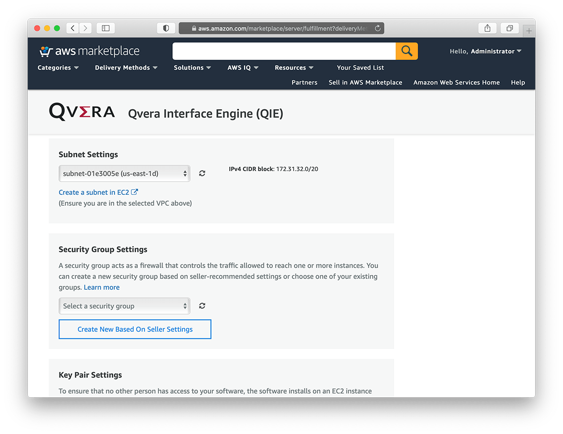 AWS EC2 - Subnet and Security Group Settings