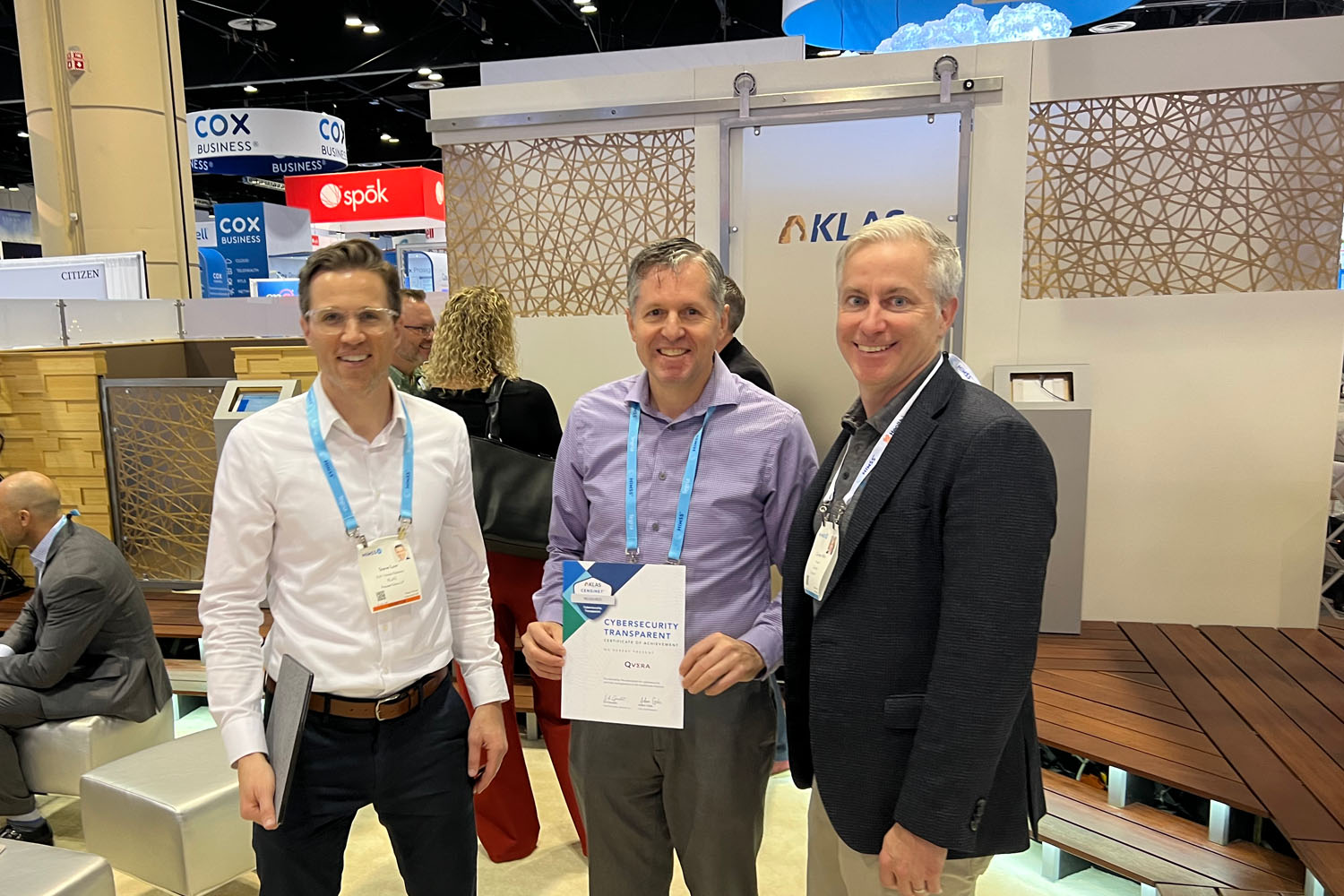 Qvera receives prestigious cybersecurity award at HIMSS22 - Qvera