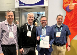 Qvera awarded the Censinet and KLAS Research Cybersecurity Transparent award at HIMSS 2023