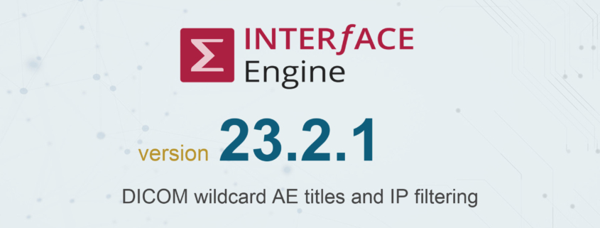 QIE 23.2.1 release: DICOM wildcard AE titles and IP filtering